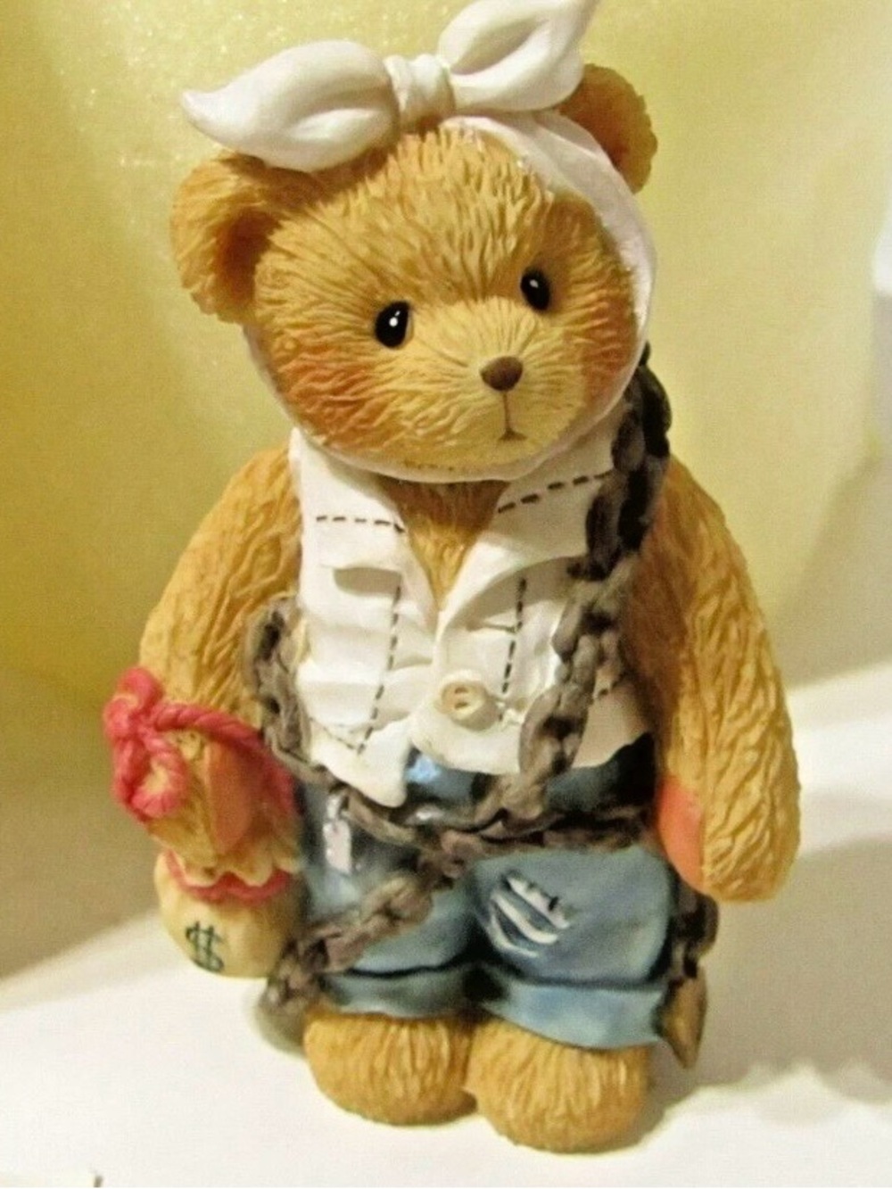 Enesco 1994 Cherished Teddies Jacob Bearly You Will Be Haunted by Three Spirits